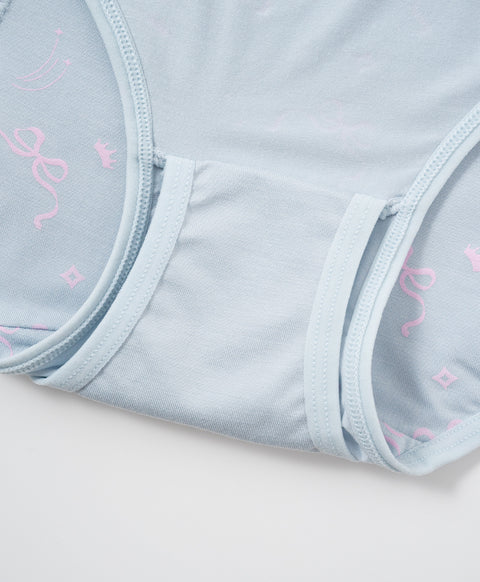 Pilates Princess Viscose Sanitary Mid Waist Hipster 2pcs Pack Panties