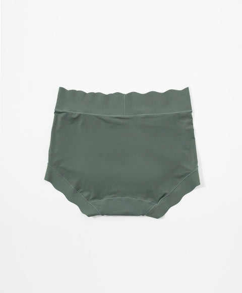 One Size Super Stretchable Seamless Mid Waist Hipster Panties