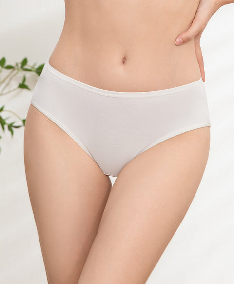 Winter Cotton Mid Waist Midi 5pcs Pack Panties