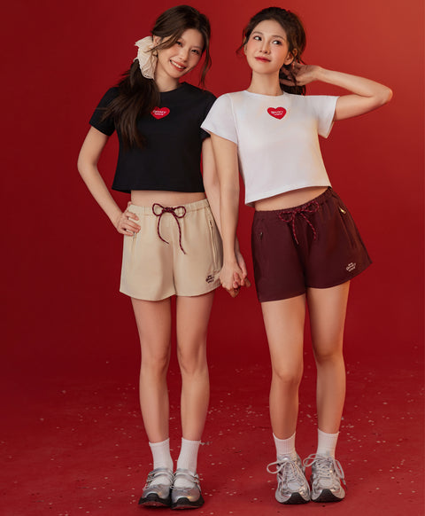 Call Me Lucky Relaxed Fit Crop Tee