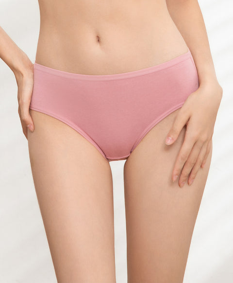 Fresh Cotton Mid Waist Midi 5pcs Pack Panties