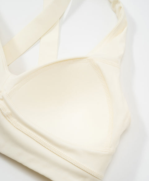 Supportive Soul Wireless Deep V Crossback Pull Over Sports Bra