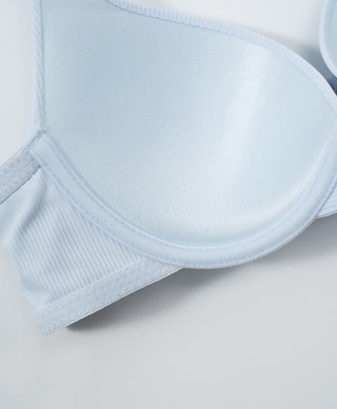 Simply Rib Comfort 3/4Cup Underwired Demi Bra (B Cup)