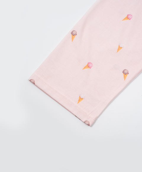 Ice Cream Project Long Sleeves Top & Long Pants Set