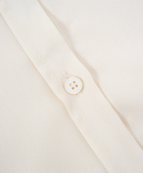 Peekaboo Convertible Collar Crop Shirt