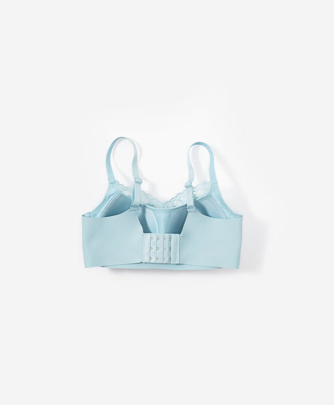 Modern Lace Wireless Full Coverage Bra (B Cup)