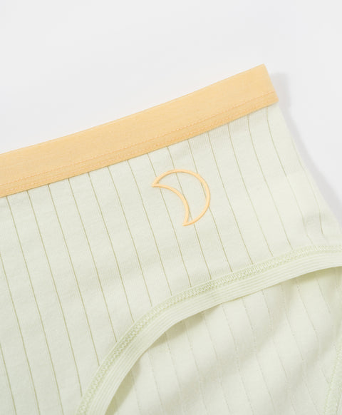 Your Mood, My Day Low Waist Hipster Ribbed Cotton Panties