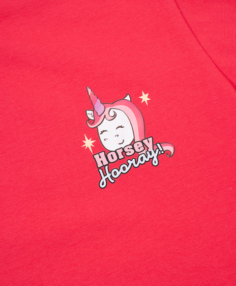 Horsey Hooray! Short Sleeves Top & Pants Set