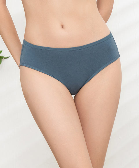 Beat Cotton Mid Waist Midi 5pcs Pack Panties