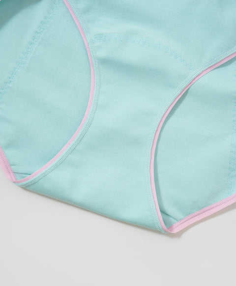 I Am A Magnet For Miracles Cotton Spandex 2pcs pack Mid Waist Midi Sanitary Panties