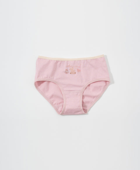 Junior Ballet Bear Cotton Low Waist Mini Panties