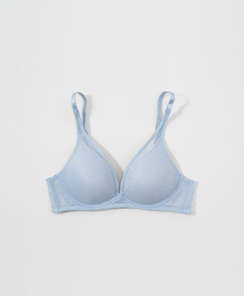 Sheer Elegance Wireless Lightly-lined 3/4 Cup Demi Bra