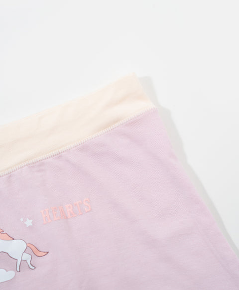 Junior Sporty Unicorn 3pcs Boxshort Panties Pack