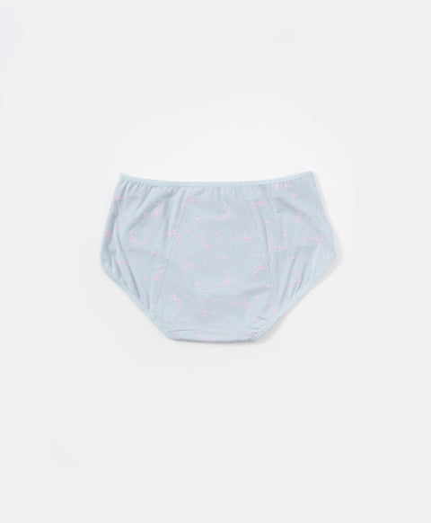 Pilates Princess Viscose Sanitary Mid Waist Hipster 2pcs Pack Panties