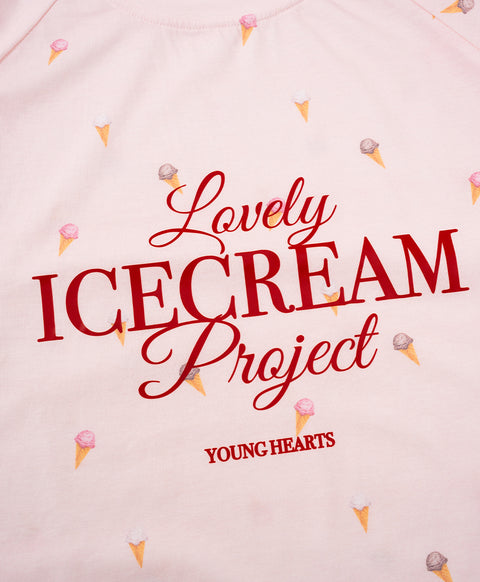 Ice Cream Project Long Sleeves Top & Long Pants Set