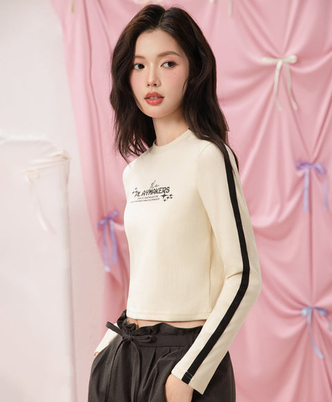 The Playmakers Long Sleeves Baby Tee