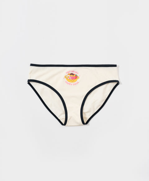 Mala-Twins 5pcs Mid Waist Midi Graphic Pack Panties Wonder Box