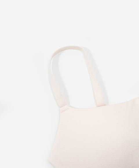 Teens Seamless Cloudy Fit Cami Crop Vest With Back Hook