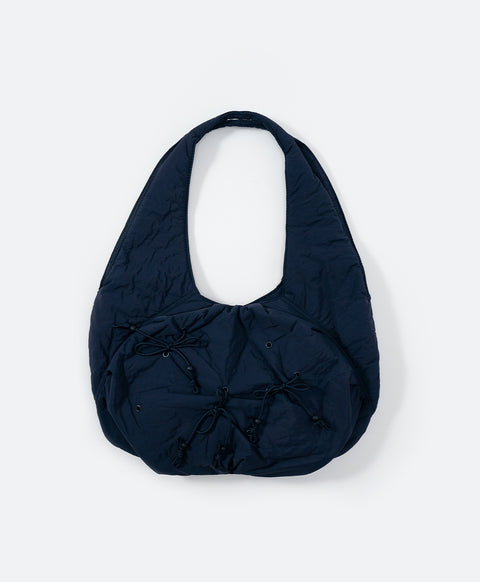 F.H.C Ribbon Hobo Tote Bag