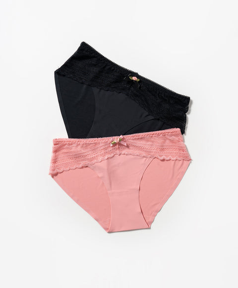 Ethereal Beauty Low Waist Mini Seamless Panties