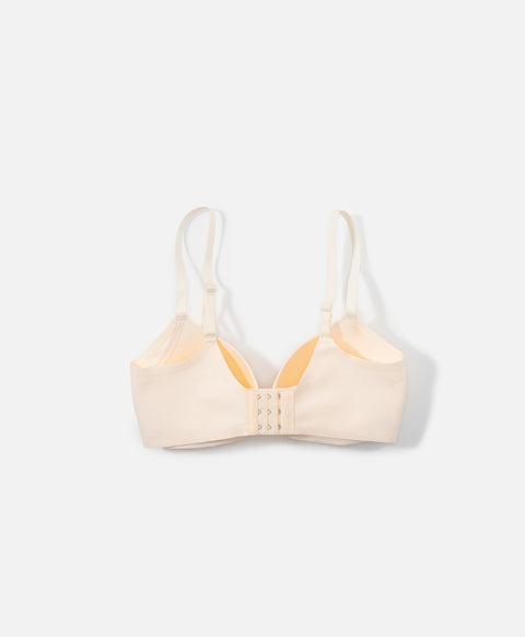 Bare Essential Wireless Lightly-Lined High Side Panel 3/4 Cup Demi Bra