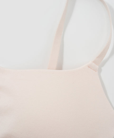 Teens Seamless Cloudy Fit Cami Crop Vest With Back Hook