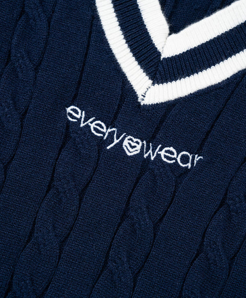 Go For It! Knitted Sleeveless Vest