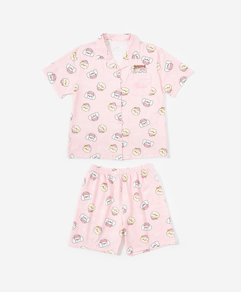 Morning Harmony Short Sleeves PJ Top & Shorts Set