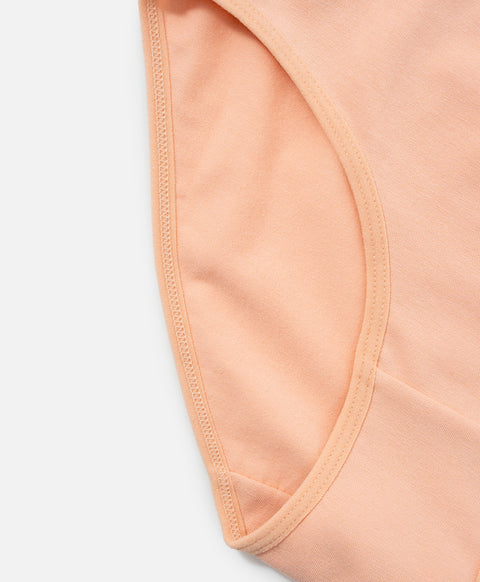 Summer Poem Mid Waist Midi 5pcs Cotton Spandex Pack Panties