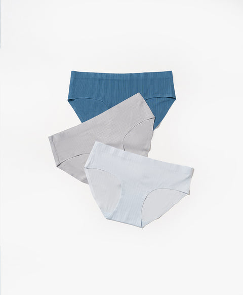 Jacquard Laminated Low waist Hipster Panties