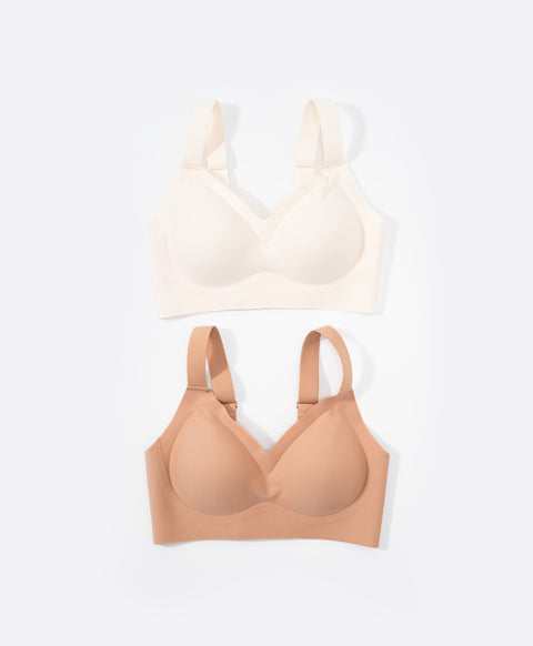 Feeling Foundy Triangle Wireless V-Neck Seamless Bra
