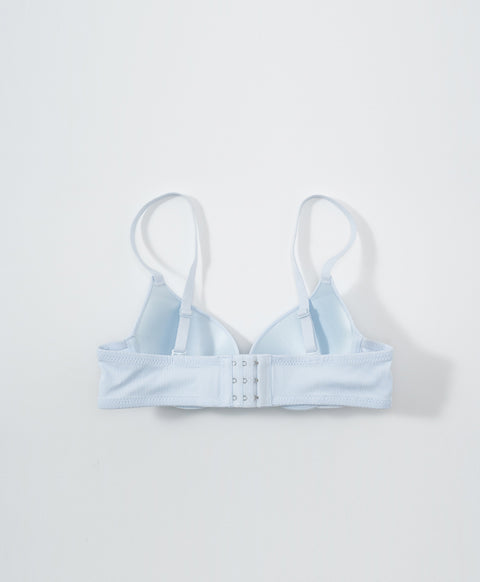 Simply Rib Comfort 3/4Cup Underwired Demi Bra (B Cup)