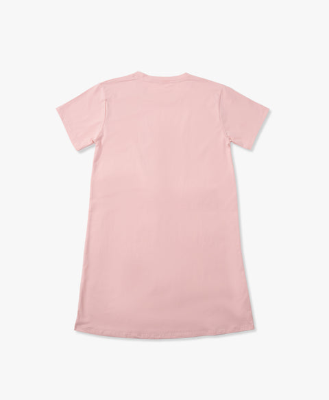 Junior Bedtime Bubbles Love is The Greatest Show Short Sleeves Sleep Dress