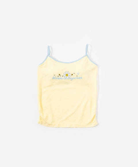 Stay Bloom Padded Contrast Camisole Top