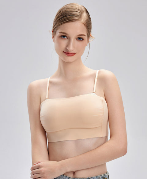 Wireless 1/2 Cup Multiway Tube Bra (Beige color, 75B only)