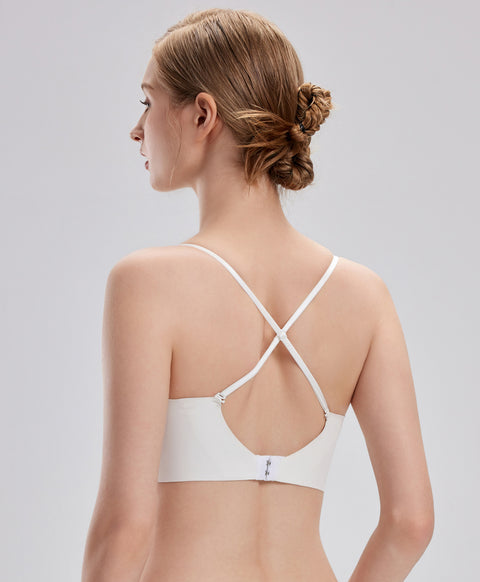 Wireless 1/2 Cup Multiway Tube Bra (Beige color, 75B only)