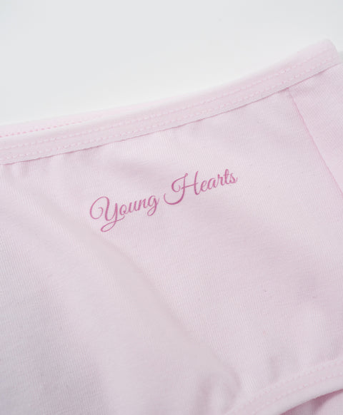 Gentle Hush Mid Waist Midi 2pcs Pack Cotton Spandex Sanitary Panties