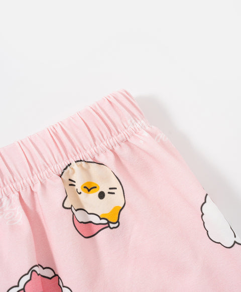Morning Harmony Short Sleeves PJ Top & Shorts Set