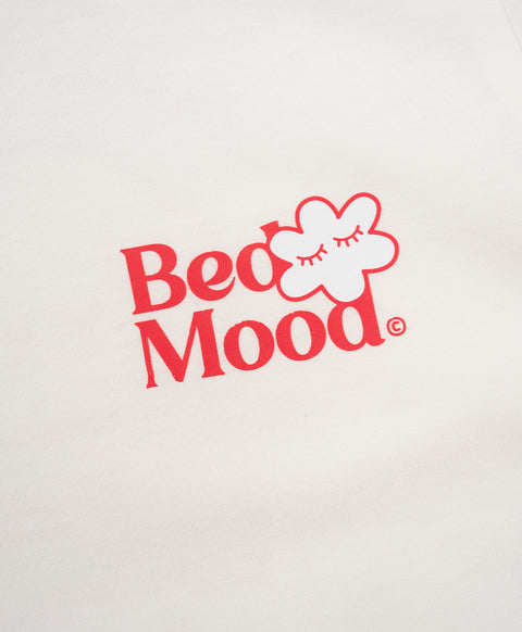 BedMood Cremo & Mello No Rush. No Rules Cotton Blend Short Sleeves Top & Long Pants Set - Pink