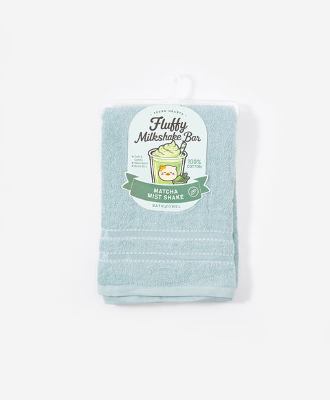 Fluffy Milkshake Bar Basic Cotton Bath Towel