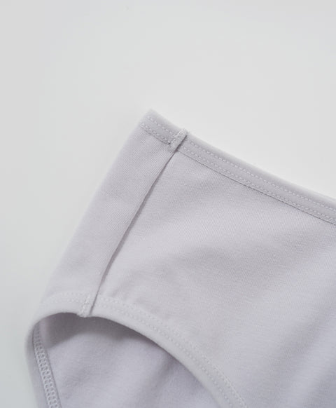 Berry Stressed Cotton Mid Waist Midi 2pcs Sanitary Panties Pack