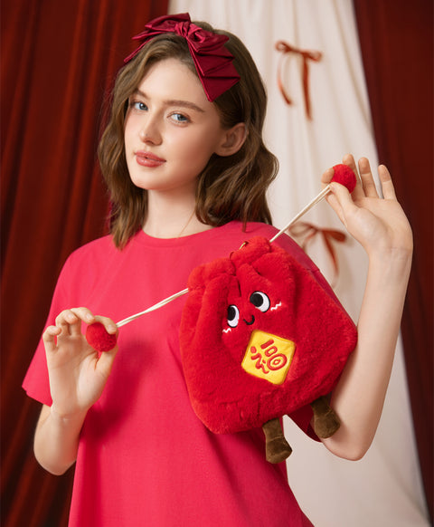 Horsey Hooray! Fluffy Fortune Bag