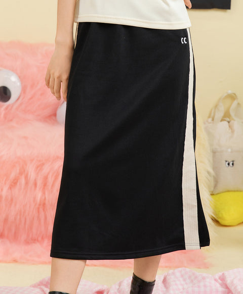 Peekaboo Sporty Long Skirt