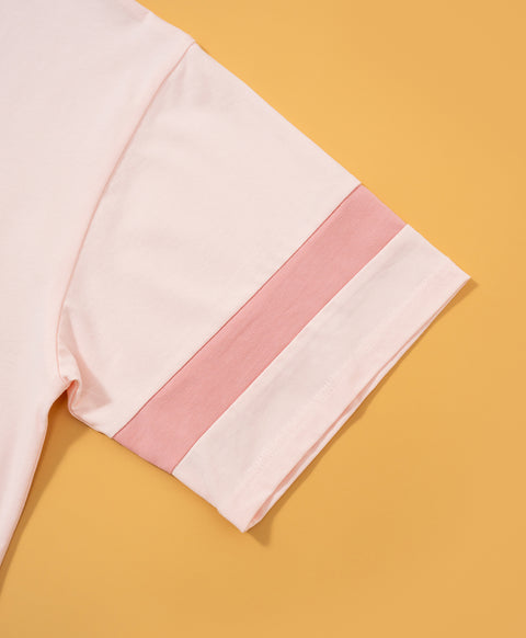 Delulu Power Hearts Short Sleeve Top & Long Pants PJ Set