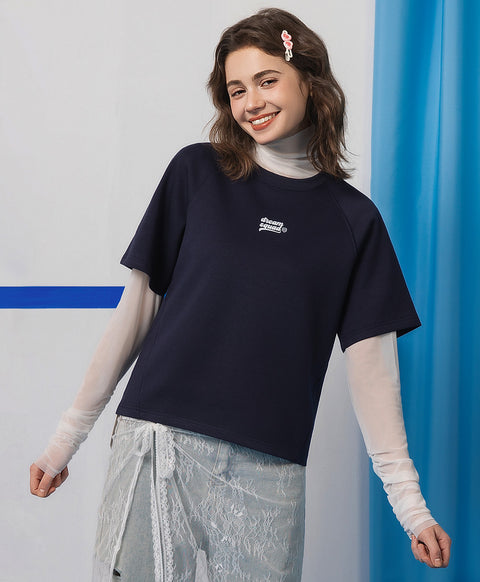 Dream Squad Oversized Raglan Sleeve Tee