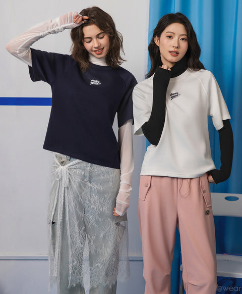 Dream Squad Oversized Raglan Sleeve Tee