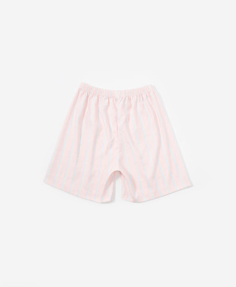 BedMood Mello Not Ignoring You, Just Resting Polyester PJ Short Sleeves Top & Shorts Set - Peach