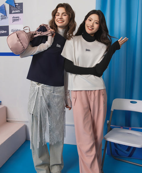 Dream Squad Oversized Raglan Sleeve Tee