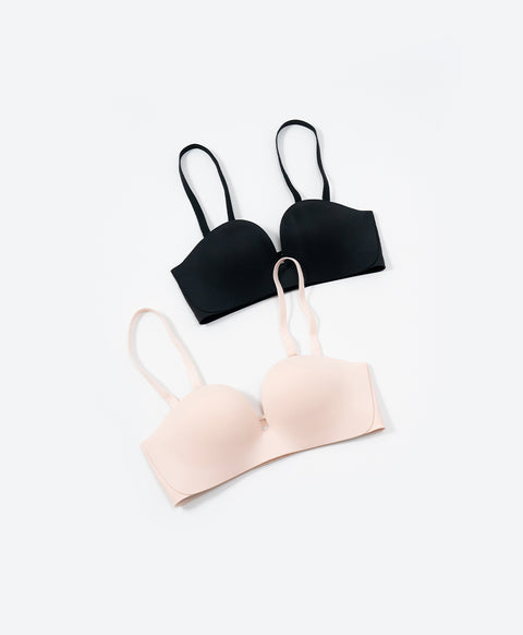 Celestial Wireless 1/2 Cup Multiway Push-Up Bra (New Colors)