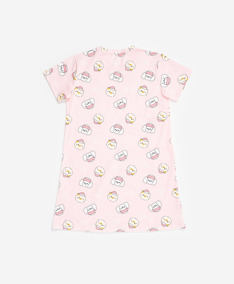 Junior Morning Harmony Short Sleeves Sleep Dress